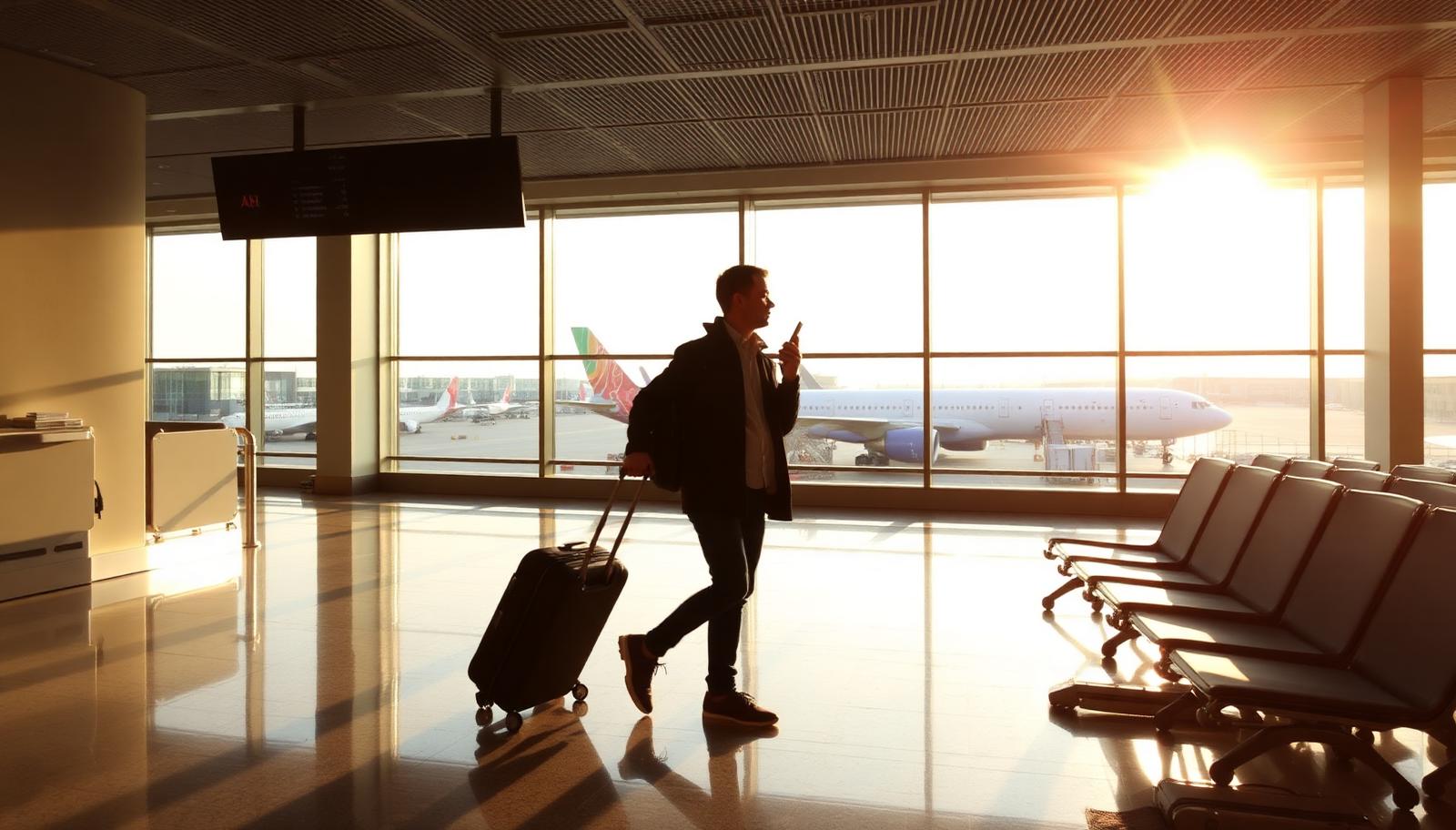 Grupa turista sa vodičem koristi telefone tokom putovanja